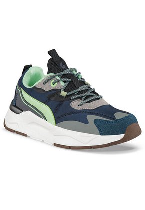 Tenis Urbanos Yonal Azul O-Gris Para Niño Los Gomosos