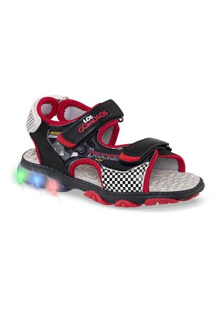 Sandalias Tryuck Negro Para Niño Los Gomosos