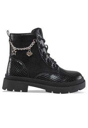 Botas Zikmo Negro Para Niña Los Gomosos