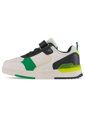 Tenis Kita Beige-Verde Para Niño Los Gomosos