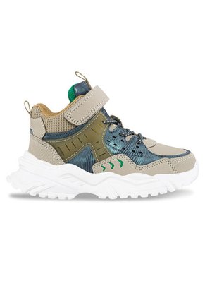 Tenis Rober Beige-Azul Para Niño Los Gomosos