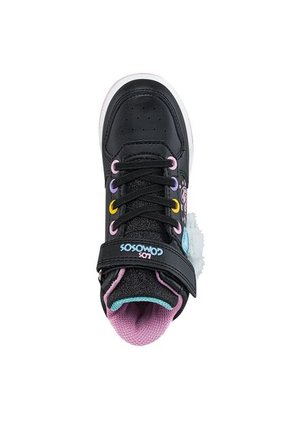 Tenis Luces Konno Negro Para Niña Los Gomosos