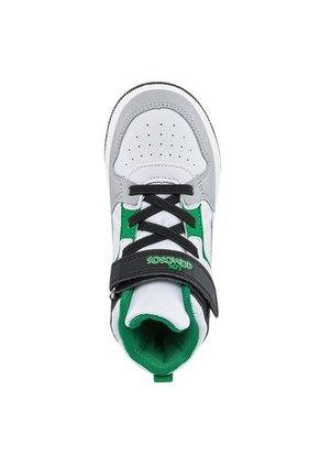 Tenis Tuwis Blanco-Verde Para Niño Los Gomosos