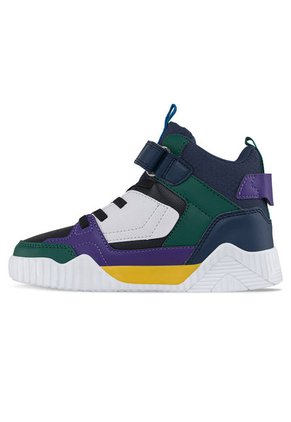 Tenis Plunil Negro-Mora Para Niño Los Gomosos