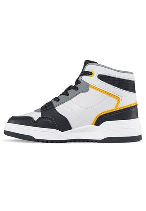 Tenis Amydis Blanco-Neg Para Niño Los Gomosos