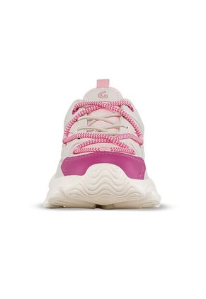 Tenis Lonar Beige-Fucsia Para Niña Los Gomosos
