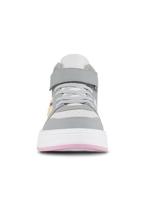 Tenis Odyl Blanco-Gris Para Niña Los Gomosos