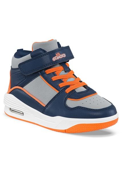 Tenis Urbanos Moger Azul Osc Para Niño Los Gomosos