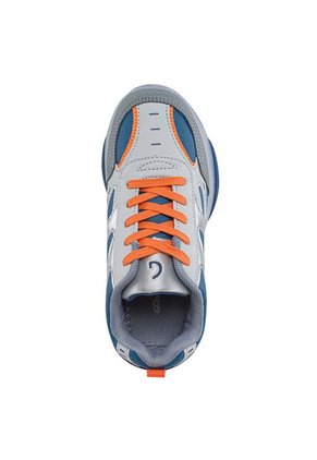 Tenis Patines Luces Fech Gris Para Niño Los Gomosos