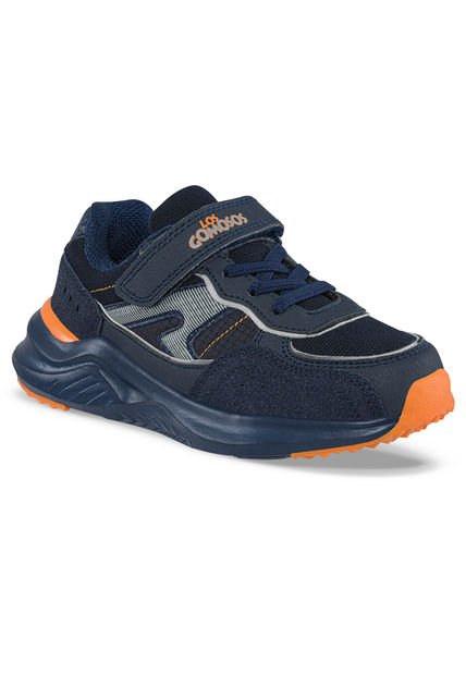 Tenis Urbanos Rekin Azul Osc Para Niño Los Gomosos