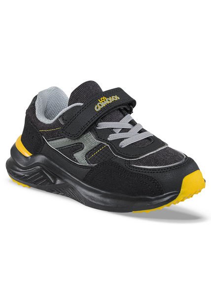 Tenis Urbanos Rekin Negro Para Niño Los Gomosos