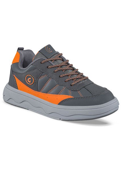 Tenis Urbanos Fofir Gris Osc Para Niño Los Gomosos