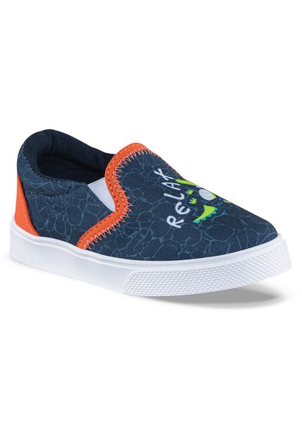 Tenis Casuales Purin Azul Osc Los Gomosos Para Niño