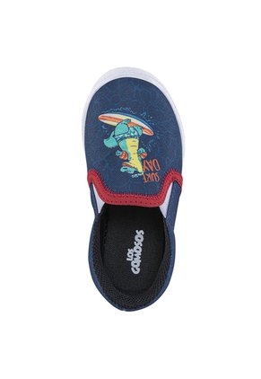 Tenis Casuales Coron Azul Osc Los Gomosos Para Niño