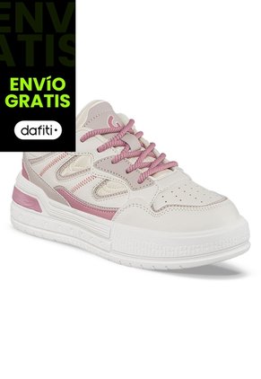 Tenis Urbanos Guvon Beige Los Gomosos Para Niña