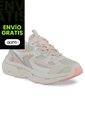 Tenis Urbanos Hysi Beige-Coral Los Gomosos Para Niña de Los Gomosos