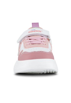 Tenis Zanfe Blanco-Rosa Para Niña Los Gomosos
