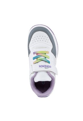 Tenis Saker Blanco-Mora Para Niña Los Gomosos