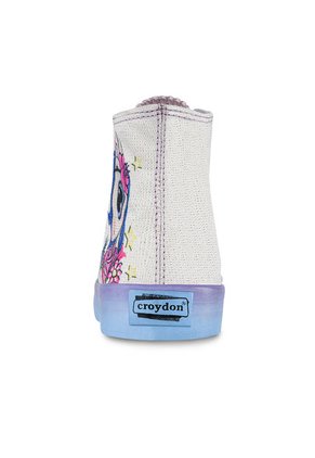 Botas Gil Alto Blanco Para Niña Los Gomosos