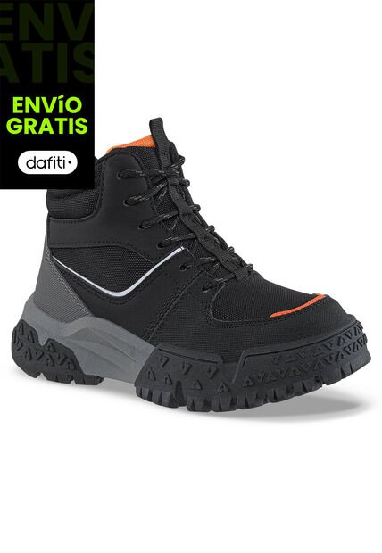 Tenis Urbanos Fadriga Negro Los Gomosos Para Niño