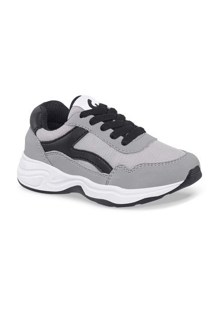 Tenis Keoki Gris Para Niño Los Gomosos