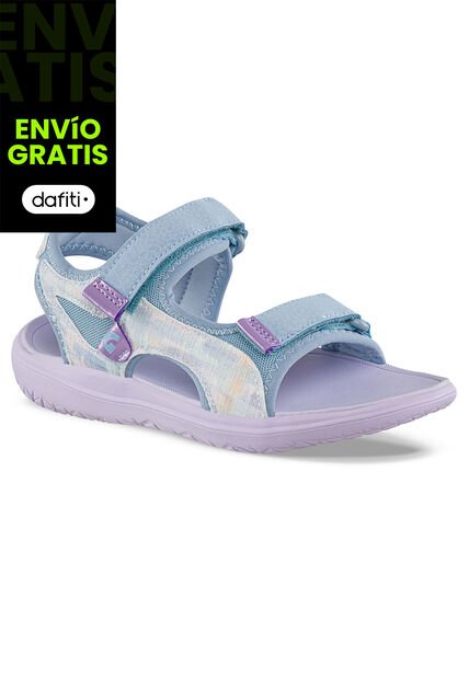 Sandalias Yikol Azul Los Gomosos Para Niña