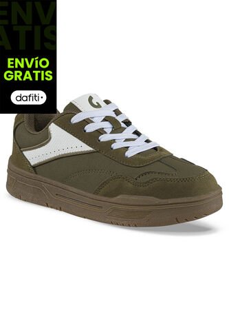 Tenis Casuales Oroz Verde Osc Los Gomosos Para Niño Los Gomosos