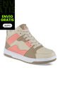 Tenis Urbanos Kuxoj Beige-Coral Los Gomosos Para Niña de Los Gomosos