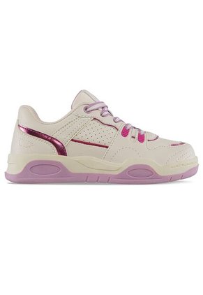 Tenis Urbanos Samien Beige-Fucsia Los Gomosos Para Niña