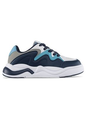Tenis Urbanos Ogrimi Blanco-Azul O Los Gomosos Para Niño