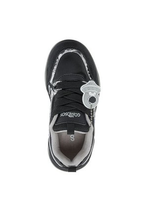 Tenis Casuales Anurim Negro Los Gomosos Para Niño
