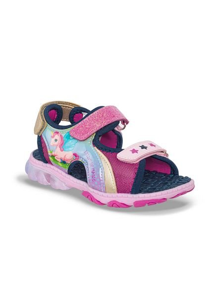 Sandalias Nikony Fucsia Para Niña Los Gomosos
