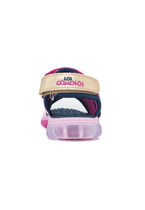 Sandalias Nikony Fucsia Para Niña Los Gomosos