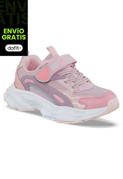 Tenis Urbanos Tarento Rosa Para Niña Los Gomosos