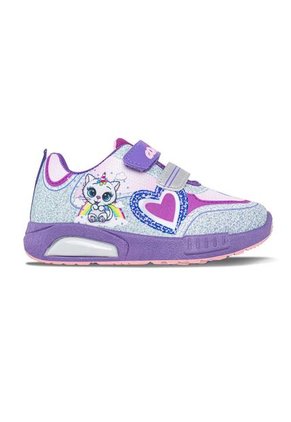 Tenis Con Luces Gattis Morado Para Niña Los Gomosos