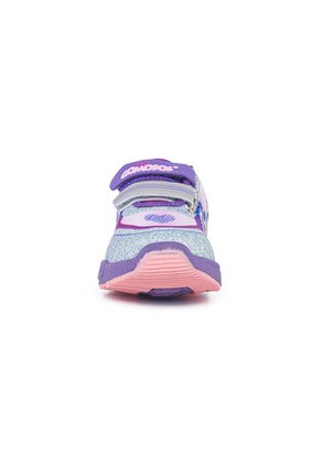 Tenis Con Luces Gattis Morado Para Niña Los Gomosos