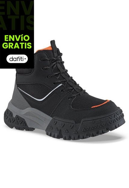 Tenis Urbanos Fadriga Negro Los Gomosos Para Niño