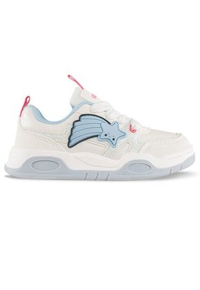 Tenis Casuales Hobor Blanco-Azul Los Gomosos Para Niña