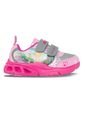 Tenis Con Luces Tesin Gris Para Niña Los Gomosos de Los Gomosos
