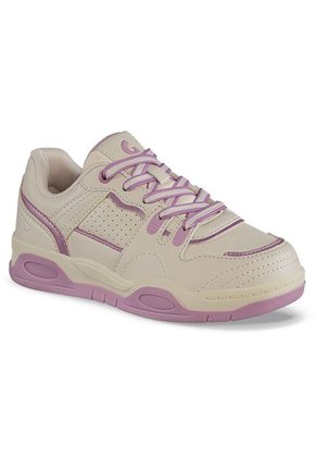 Tenis Urbanos Samien Beige-Rosa Los Gomosos Para Niña