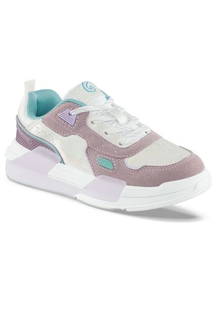 Tenis Urbanos Unical Beige-Mora Los Gomosos Para Niña