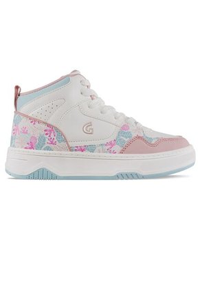 Tenis Urbanos Geximu Blanco-Rosa Los Gomosos Para Niña