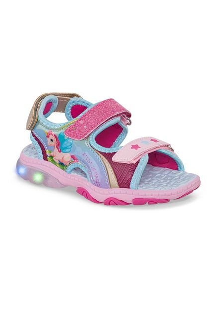 Sandalias Nikony Fucsia Para Niña Los Gomosos