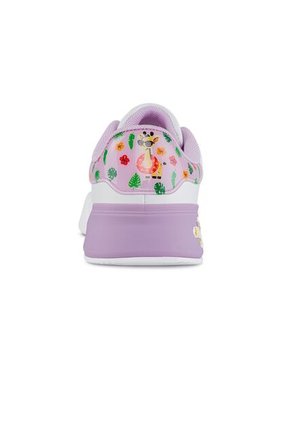 Tenis Casuales Ferinn Blanco-Lila Los Gomosos Para Niña