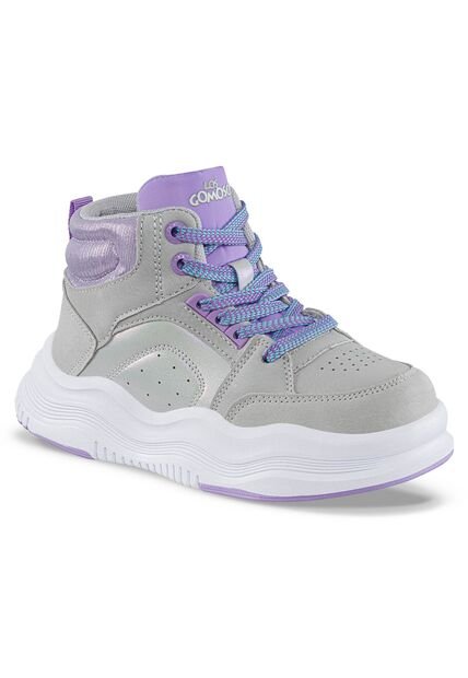 Tenis Urbanos Liedor Gris Los Gomosos Para Niña