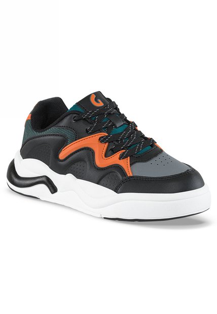 Tenis Urbanos Ogrimi Gris-Negro Los Gomosos Para Niño