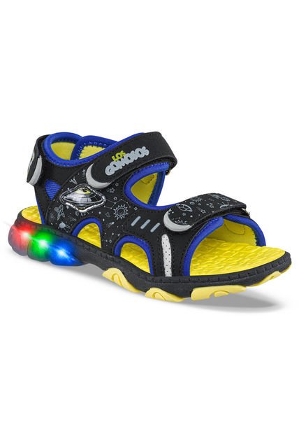 Sandalias Vorel Negro Para Niño Los Gomosos