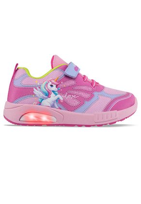 Tenis Luces Felva Fucsia Para Niña Los Gomosos