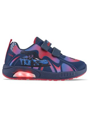 Tenis Con Luces Kenok Azul O-Rojo Para Niño Los Gomosos