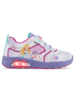 Tenis Luces Korida Blanco Para Niña Los Gomosos